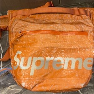 Supreme Waterproof Reflective Shoulder Bag Orange